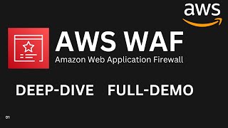 AWS WAF Web Application Firewall Full tutorial on the aws waf  DEMO aws firewall [upl. by Livingstone]