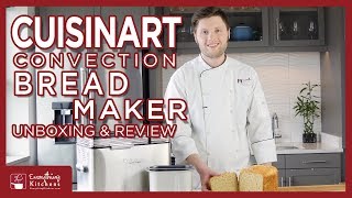 Cuisinart Bread Maker 2lb Convection Unboxing amp Review [upl. by Blanka]