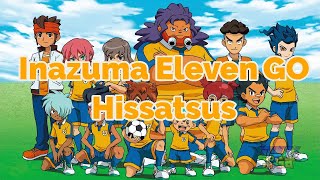 Inazuma Eleven GO  All Hissatsu TechniquesTacticsAvatars [upl. by Baerman713]