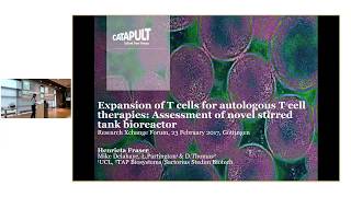 Lecture Expansion of T cells for autologous T cell therapies Dr Henrieta Fraser [upl. by Iver]