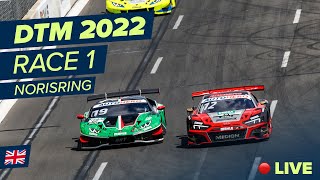 RELIVE  DTM Race 1  Norisring  DTM 2022 [upl. by Lohse]