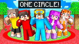 Minecraft But We Can’t Leave This CIRCLE [upl. by Ait]