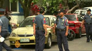 Philippines police officers accused of abuse [upl. by Haag]