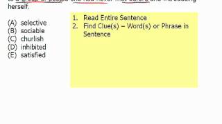 Magoosh GRE Module 1  Basic Strategies for Text Completions 16 [upl. by Sahc446]