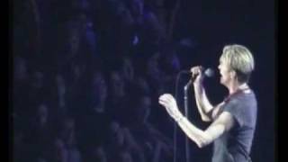 DAVID BOWIE  ASHES TO ASHES  LIVE ROTTERDAM 2003  A REALITY TOUR [upl. by Nylyahs]