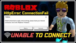 Roblox HttpError  Failed to Download or Apply Critical Settings Please Check Your Internet FIXED [upl. by Airak]