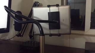 Tryone Gooseneck Tablet Holder review [upl. by Esinal]