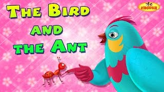 The Bird And The Ant  English Short Stories For Children  KidsOne [upl. by Blake869]