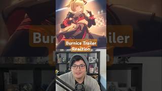 Burnice Trailer Reaction reaction zenlesszonzero hoyoverse kitasean [upl. by Airotcivairam]