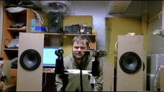 diy speaker by VISATON Solo100 With a crossover  without a crossover [upl. by Saum]