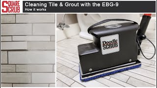 Tile and Grout Cleaning Machine  Square Scrub [upl. by Gula2]