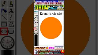 Draw a CIRCLE 1 MINUTE Art Tutorial [upl. by Giovanni]