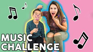 Andrea Espada Vs Son Music Challenge PART 2  The Royalty Family [upl. by Assiar]