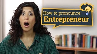 Entrepreneur Pronunciation in American English [upl. by Balch291]