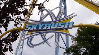 Skyrush Review Hersheypark Intamin Hyper Coaster [upl. by Notneb]