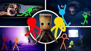 Little Nightmares 2  Full Game With AvG [upl. by Ahsennek984]