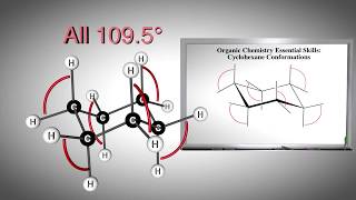 Chair Conformations Cyclohexane English [upl. by Particia]