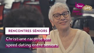 Christiane raconte son speed dating entre seniors [upl. by Hsara]