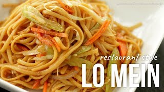 How to Make Vegetable Lo Mein Homemade Lo Mein Recipe [upl. by Anerok]