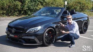 The Brabus C 650 Cabriolet is an ANGRY AMG C63S [upl. by Hardin]