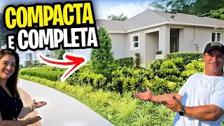 CASA COMPACTA DE BAIXO CUSTO EM OCOEE FLORIDA 😱 [upl. by Pacian]