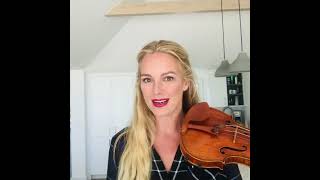 A message from Caroline Campbell violin [upl. by Etnahsal970]