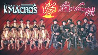 BANDA MACHOS VS BANDA ARKANGEL R15 🔥 MIX PURAS CUMBIAS 2024 [upl. by Yejus802]