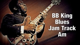 BB King Style Blues Backing Track in A Minor 105 bpm [upl. by Cranford]