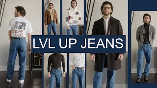 CAN DAD JEANS BE DRESSED UP  uniqlo wide fit jeans [upl. by Celie]