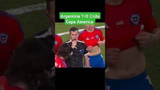 Argentina vs Chile 10 Copa America Match Lautaro Martinezs Goal copaamerica argentina football [upl. by Ettelracs]