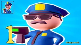 Police Station Idle Cop Game  Gameplay Mobile Game Walkthrough Android Ios Part 1 [upl. by Colvin]