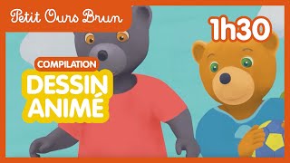 🤩 1H30 dépisodes complets 🤩 Nouvelle compilation Petit Ours Brun I Dessin Animé pour bébé [upl. by Dinah]