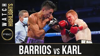 Barrios vs Karl HIGHLIGHTS October 31 2020  PBC on SHOWTIME PPV [upl. by Inahteb346]