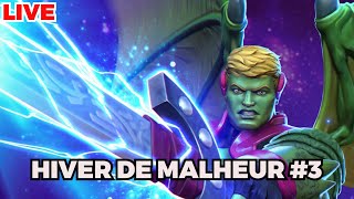 LIVE HIVER DE MALHEUR 3  Karnak Kushala amp Captain America IW vs Hulkling [upl. by Dnomed]