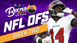 NFL DFS Week 2 Picks for DraftKings amp FanDuel [upl. by Aiekat261]