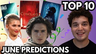 Oscar Predictions 2025 Top 10 Early Contenders So Far [upl. by Ecikram624]