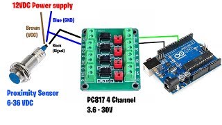 PC817 Adapter Module Optocoupler with Arduino  zonemakercom [upl. by Pantin]