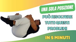 UNA SOLA POSIZIONE PUO RISOLVERE TUTTI QUESTI PROBLEMI IN 5 MINUTI [upl. by Robert]