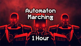 1 Hour Automaton Marching Cadence  The Endless March  Helldivers 2 OST [upl. by Sregor28]