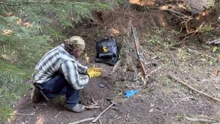 Wolf trapping 20212022 Idaho wolf line episode 2 how to set a wolf trap [upl. by Fraya]