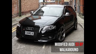 AUDI S3 8P WALKAROUND INTERIOR amp EXTERIOR  SOME MODS [upl. by Kifar]