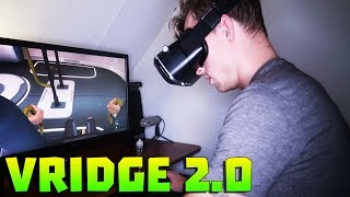 PC VR GAMES ON YOUR MOBILE PHONE • VRIDGE 20 [upl. by Ennahs]