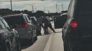 Round Rock street brawl caused by road rage says witness  KVUE [upl. by Sibyl]