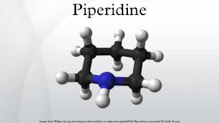 Piperidine [upl. by Rossing]