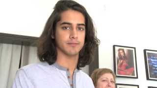 Glitter Magazine Behind the Scenes with Avan Jogia [upl. by Nyladnewg]