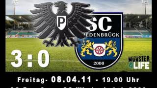 SC Preussen Münster vs SC Wiedenbrück 2000 30 08042011  Münster 4 Life [upl. by Hannan978]