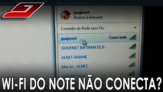 Rede WiFi do Notebook não funciona RESOLVIDO  Guajenet [upl. by Bloomer]