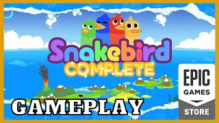 Snakebird Gameplay Walkthrough Epic Games 11th Mystery Game  2023 [upl. by Melentha858]