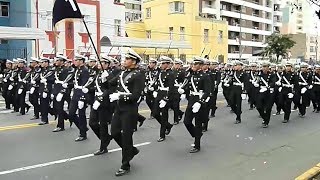 Gran Parada y Desfile Cívico Militar  Marina de Guerra del Perú [upl. by Arraet]