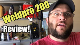 Weldpro 200 Multiprocess Welder Review [upl. by Millhon]